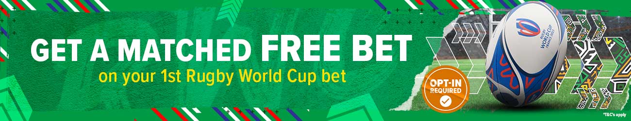 Rugby WC Free Bet